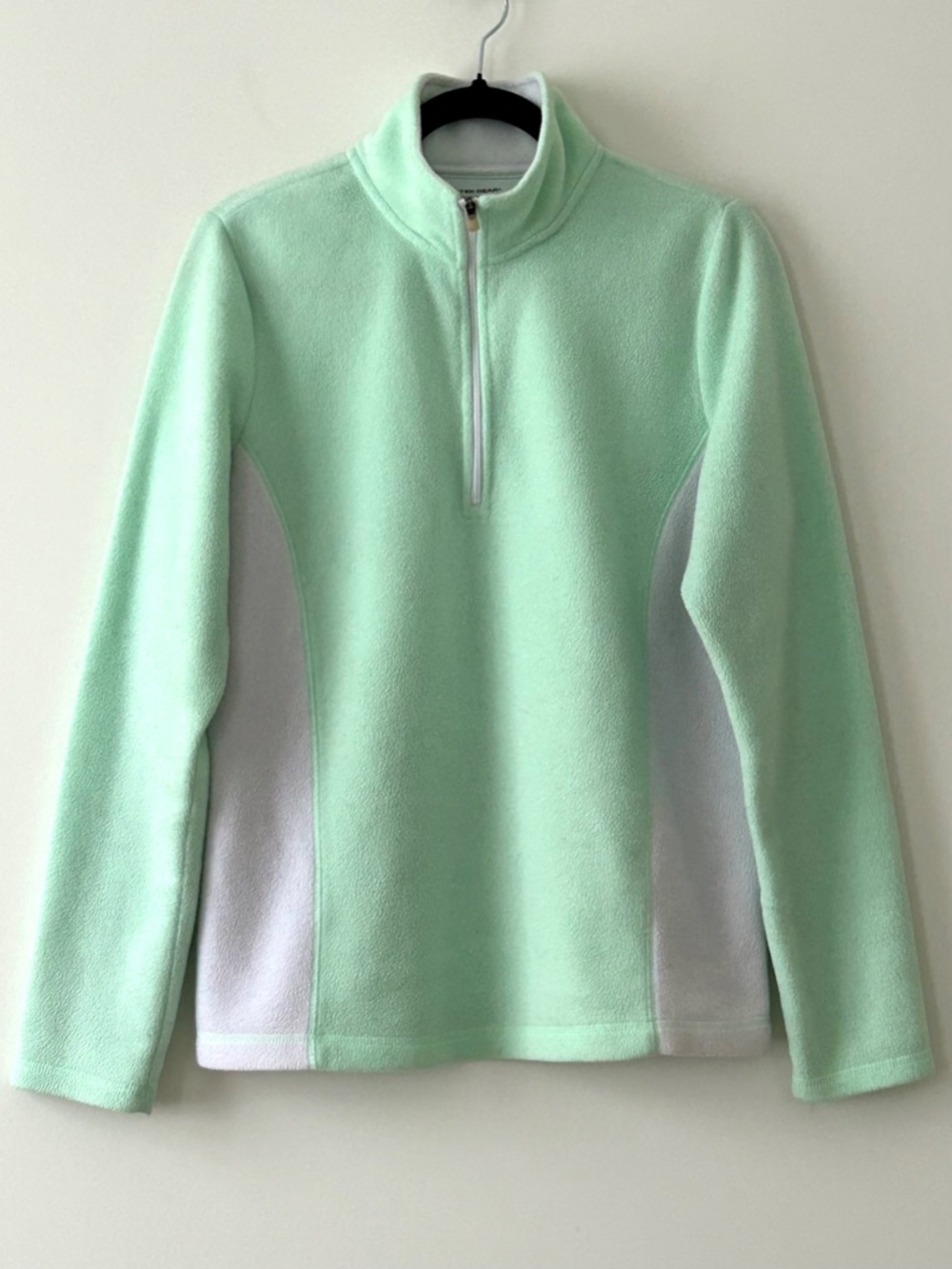 Tek Gear Mint Green & White Fleece Pullover